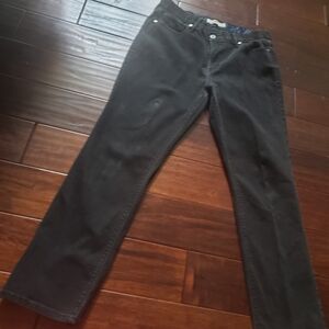 Women Acid Wash Black 525 Levis